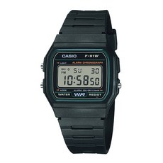 CASIO 數位顯示 F-91W-3 台灣公司貨 保固一年 附原廠保固卡, 1個