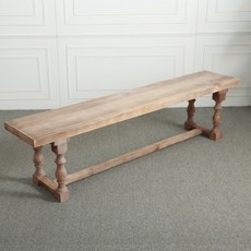 實木美式餐桌複古創意大闆桌法式鄉村做舊長桌原木休閒傢用會客桌餐桌椅組閤, 桌子：280*100*75木板5公分