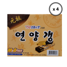 해태 연양갱 영양갱 1100g (55g x 20개입) x 4/ 트레이더스 이마트 팥간식