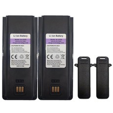 BAOFENG 워키토키 UV-25L 오리지널 배터리 BL-UV25 대용량 DC8.4V 20.72Wh UV25L UV-25 프로 맥스 양방향 라디오 엑스트라, 2P Battery-Clip