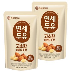 아몬드 & 잣 두유, 190ml, 30개