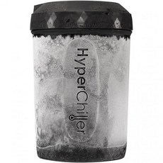 HyperChiller HC2 특허받은 아이스 커피/음료 쿨러 새롭게 개선되고 더욱 강력하고 내구성이 뛰어납니다 1분 만에 준비 완료 아이스티 와인 증류주 주스 등 재, Black