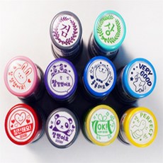 도시생활용품 칭찬도장 선생님스탬프, 랜덤1개