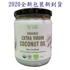 agriLIFE 冷壓初榨椰子油 473ml 泰國原裝進口, 1個