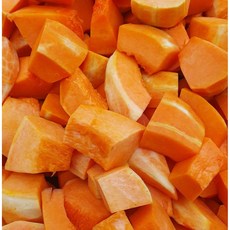 [포천원예농업]손질 맷돌호박 늙은호박 전문가 재배 경기포천산, 1개, 1.5kg