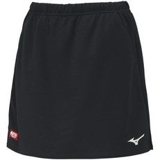 [미즈노] 탁구 웨어 게임 스커트 흡한 속건 JTTA 공인 82JBA200 여성 블랙 S