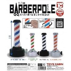 阿莎力2店 扭蛋 轉蛋 1比24理髮店發條玩具 全套4款, 1個