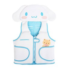 산리오 스윔자켓 아동용 네오프렌 시나모롤 30kg [위니코니 MT-CNV30], 화이트