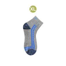 FAV 科技銀止滑運動襪 男/女適用 毛巾厚底 中筒 銀離子除臭纖維