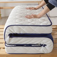 침대 90cm 토퍼 라텍스 극세사 넓이 보온, 1cm, 럭키 오잎클로버 화이트 두꺼운 8cm