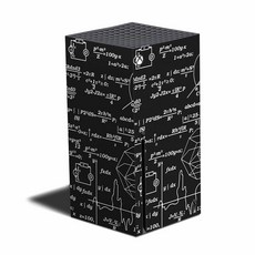 Xbox Series X와 호환되는 마이티스킨 스킨 - 기묘한 알파벳 | 보호 내구성 독특한 비닐 데칼 랩 커버 | 적용 및 스타일 변경이 용이함 | 미국산, Mathematical