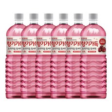 향기나는 에탄올 워셔액 1.8L 체리향 어는점 영하25도, 6개