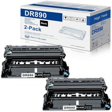 DR890 드럼 유닛 대용량 2팩 호환 DR-890 DR 890 Brother HL-L6250DW HL-L6400DW HL-L6400DWT MFC-L6750DW MFC-L690, DR890 드럼 유닛 대용량 2팩 호환 DR-890 D
