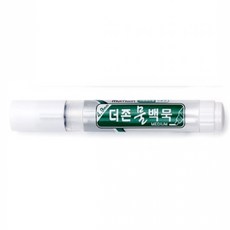 브리즈나래 1p 흰색 물백묵 둥근닙, 1개