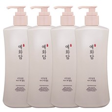 예화담 비단살결 바디 때 필링, 500ml, 4개