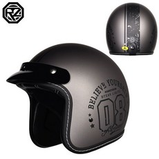 쏘픽 레트로 복고풍 반모 경량 귀보호대 오픈페이스 라이딩