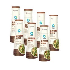 청정원 오리엔탈 드레싱, 325g, 7개