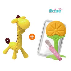 앙쥬 기린치발기 (단품 케이스 포함) + 오렌지치발기세트 (집게+케이스 포함), 1개