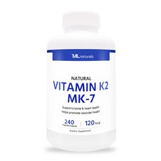 마이라이프 내추럴스 비타민K2 120mcg, 240정, 2개