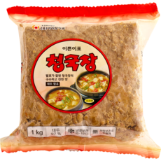 아리랑 식품 이쁜이 청국장 1kg 8개