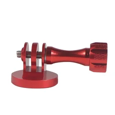 GoPro HERO 13 9 8/Insta360 X4/DJI 스포츠 카메라 액세서리용 삼각대 마운트 베이스 알루미늄 합금 어댑터, 01 빠른  Mainland, 05 Red Adapter Screw