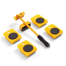 냉장고옮기기 무거운짐옮기는도구 만능지렛대 가구옮기는도구, 노랑