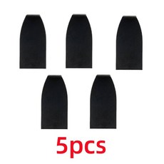바이올린 케이스 5pcs 활 팁 흰색 뼈 첼로 팁베이스 교체 액세서리, 옵션06) Bass Black