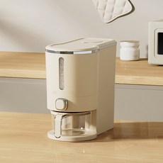 베어플 원터치 쌀통 보관 용기 밀폐 디스펜서 1개