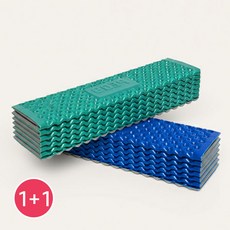 (국산)이스트렉스(estrex) / 백패킹 비박 1인용 매트 1+1특별 행사 방수 방습 코팅 (200x63) 차박 솔로캠핑 /사은품 증정, 카키 1+1