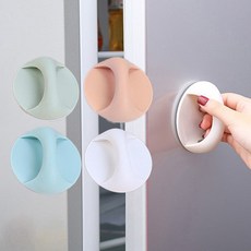 벨로브 무타공 베란다 창문 샷시 욕실 손잡이 4p, 핑크