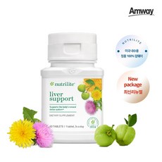 미국 암웨이 뉴트리라이트 리버 서포트 밀크씨슬 60정 1개월분 (Nutrilite Liver Support), 1개