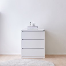 동서가구 라임 600 광폭 서랍 DF645763, 그레이, 3단