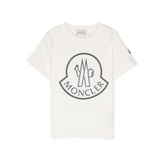 몽클레르 앙팡 로고 프린트 티셔츠