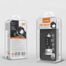LDNIO PD+QC3.0 雙快車用充電器, 車用充電頭, 車用充電頭