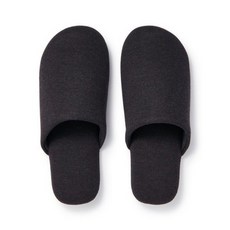 무인양품 세탁이 가능한 소프트 슬리퍼 다크그레이 L