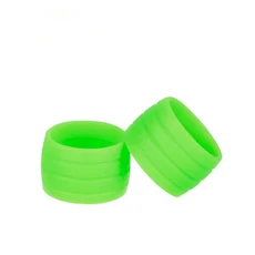 자전거 핸들바 고정 테이프 로드 스트랩 고무 실리콘, Green, 1개