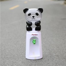 可愛熊貓造型迷你飲水機，2000ml大容量，適合家用、宿舍, 熊, 1個