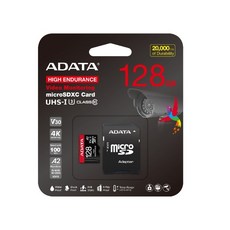ADATA] High Endurance microSDXC (블랙박스&CCTV전용) UHS-1 U3 V30S, 1개, 128GB 1개, 128GB