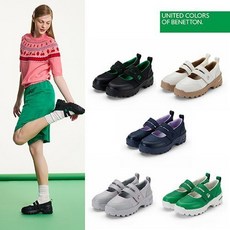 베네통 BENETTON 메리 제인 스니커즈 초특가_638041 2910355