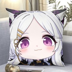 Q판 청록 아카이브 베개 이류포 주변 블랙 인형 작은 복숭아 베개 공자 일나 주변 플라나, ZE704 구사키 히나 베개