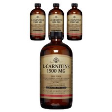 SOLGAR 左旋肉鹼粉 1500mg, 4個, 473ml