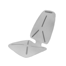 汽車安全座椅防磨墊 汽車坐墊 安全座椅保護墊 汽車座椅保護墊 汽座保護墊, 汽車安全座椅防磨墊-灰色, 1個