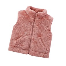 兒童保暖毛絨背心，柔軟舒適多色可選，秋冬必備款