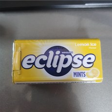 이클립스 무설탕 쿨링 캔디 틴케이스 34g 레몬맛