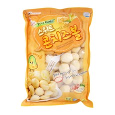 떡안애 스위트 콘치즈볼 1kg, 7개