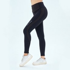 Attis亞特司 紫點緊身壓力褲，高腰提臀顯瘦，運動健身瑜珈跑步皆適宜