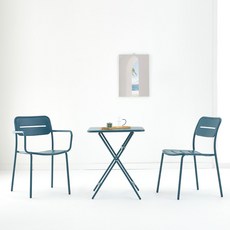 브릭 2인 세트, 브릭 체어, 다크블루