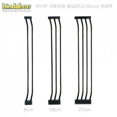 빈다부 B1128 자동닫힘 출입문 연장벽(18cm) L 안전문 투명 이중잠금장치, 1개, 기타