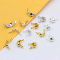 올챙이캡 비즈 악세사리 공예 재료 부자재 200p, 단일상품1, 단일상품0, 1-올챙이캡200P-실버