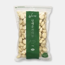 [영흥농산]25년산 황토랑 대서마늘 깐마늘 (소 1kg), 1개